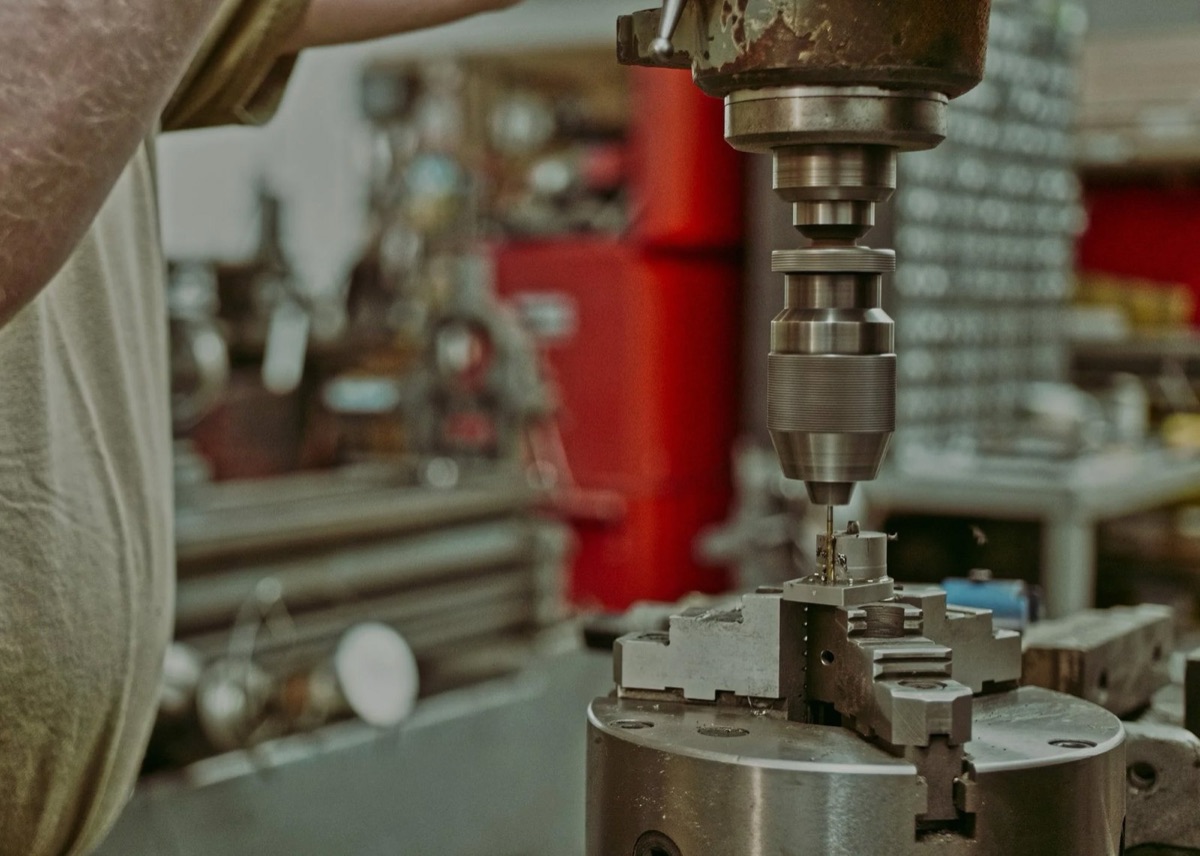 Mike Bryant at the bench, from The Precision Riflesmith documentary